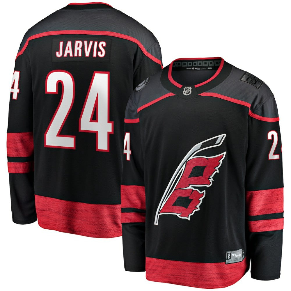 Seth Jarvis Carolina Hurricanes Fanatics Home Breakaway Jersey