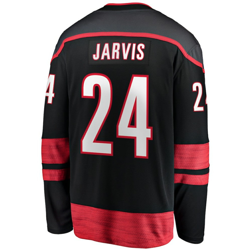Seth Jarvis Carolina Hurricanes Fanatics Home Breakaway Jersey