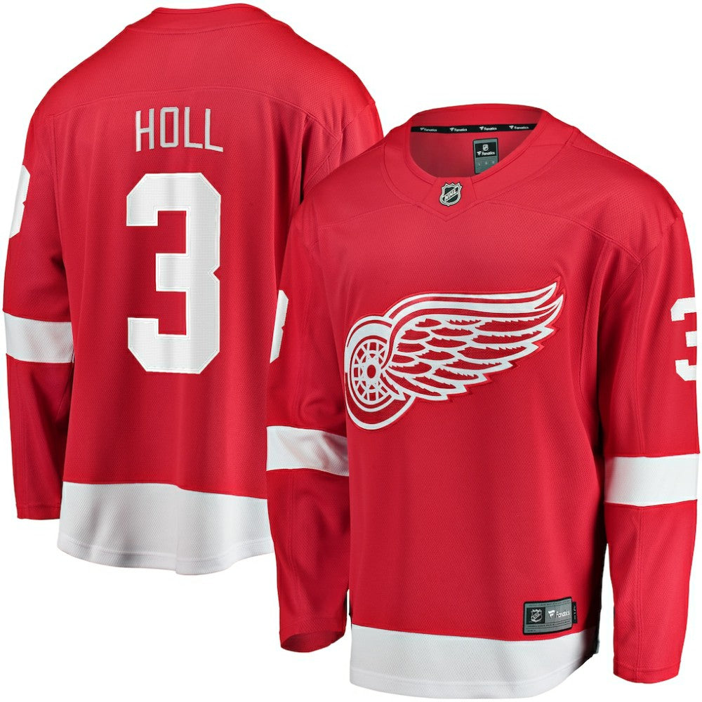Justin Holl Detroit Red Wings Fanatics Home Breakaway Jersey