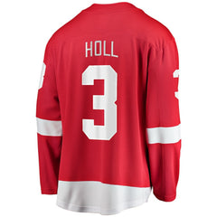 Justin Holl Detroit Red Wings Fanatics Home Breakaway Jersey