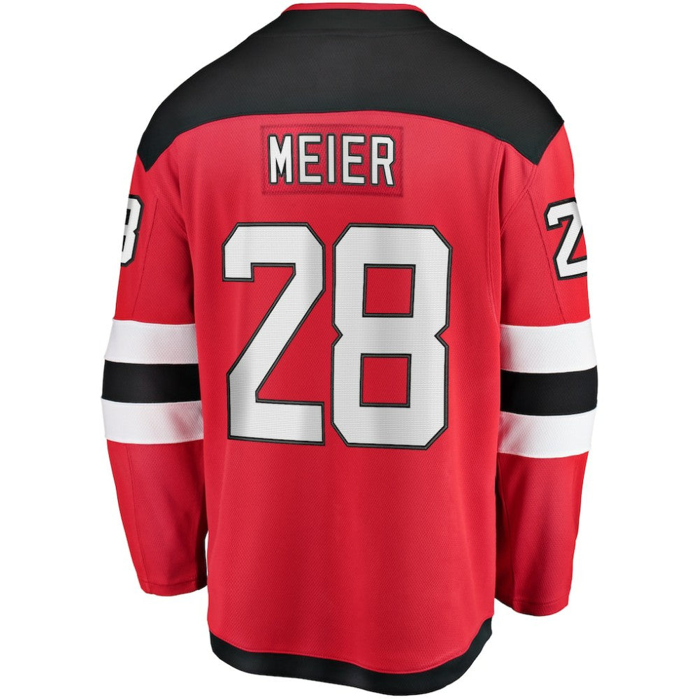 Timo Meier New Jersey Devils Fanatics Home Breakaway Jersey