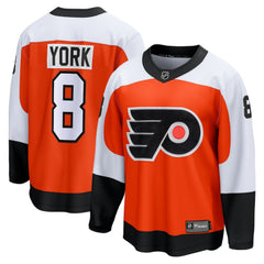 Cam York Philadelphia Flyers Fanatics Home Breakaway Jersey