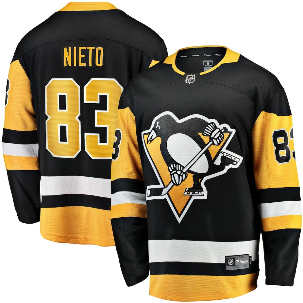 Matt Nieto Pittsburgh Penguins Fanatics Home Breakaway Jersey