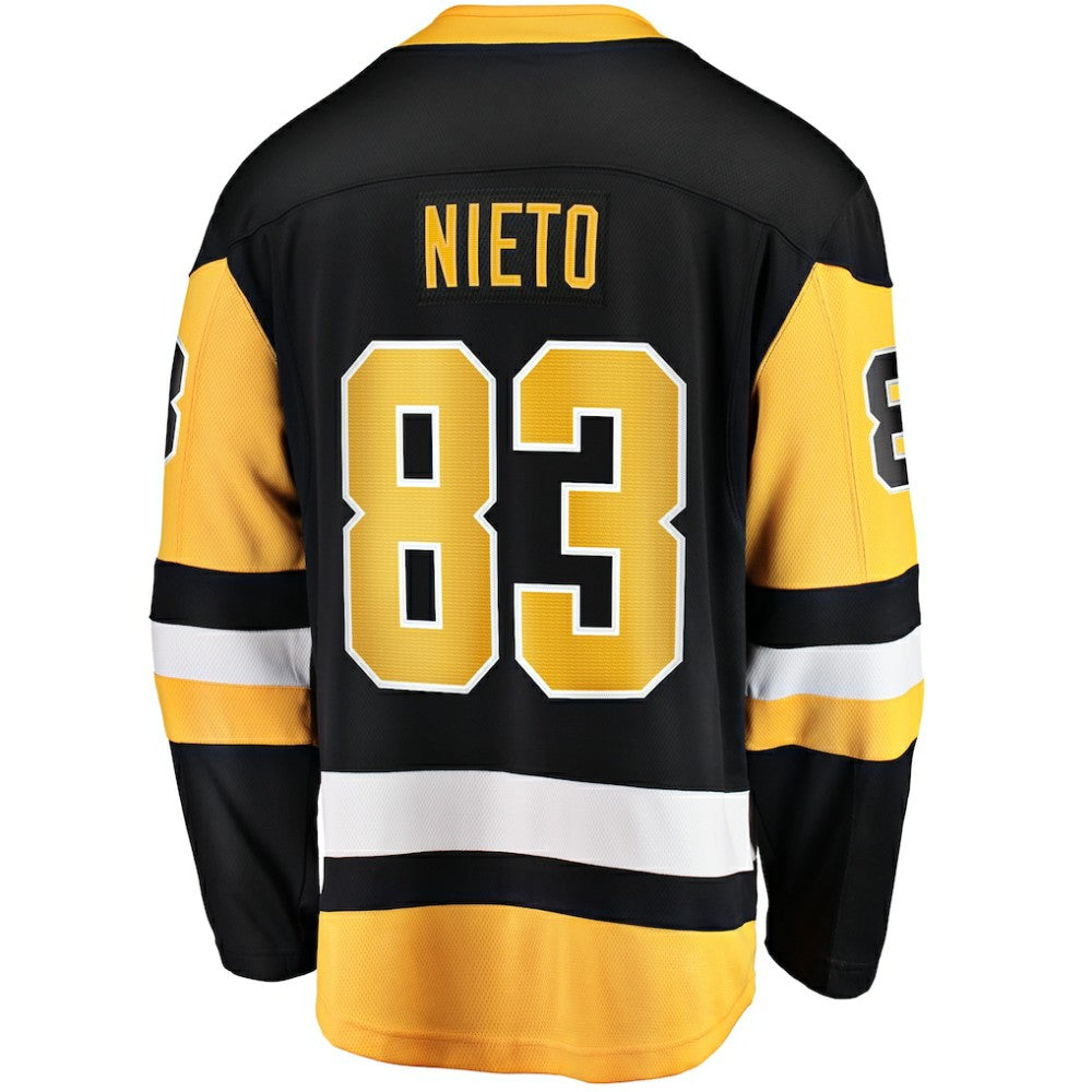 Matt Nieto Pittsburgh Penguins Fanatics Home Breakaway Jersey
