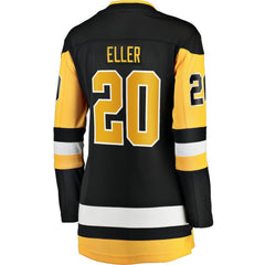 Lars Eller Pittsburgh Penguins Fanatics Women's Home Breakaway Player Jersey