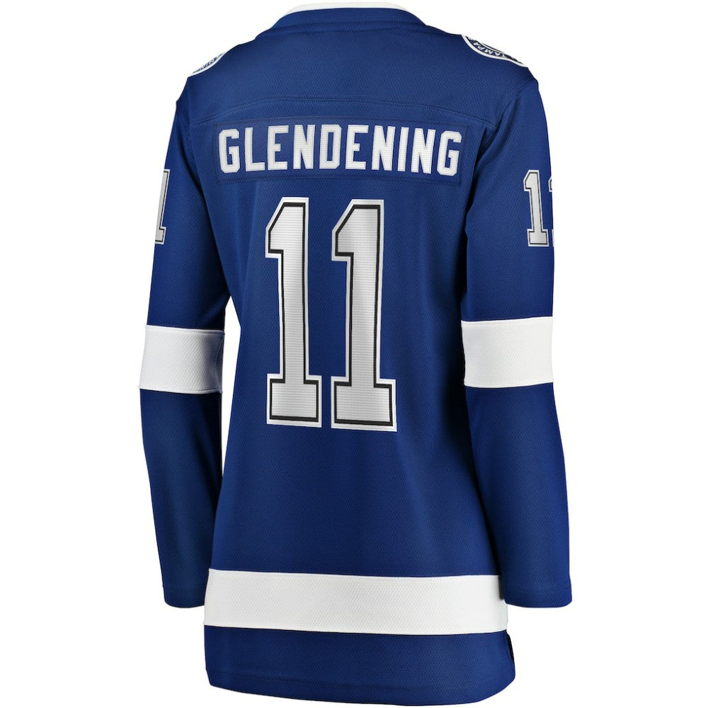 Luke Glendening Tampa Bay Lightning Fanatics Women's Home Breakaway Player Jersey