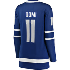 Max Domi Toronto Maple Leafs Fanatics Women's Home Breakaway Player Jersey