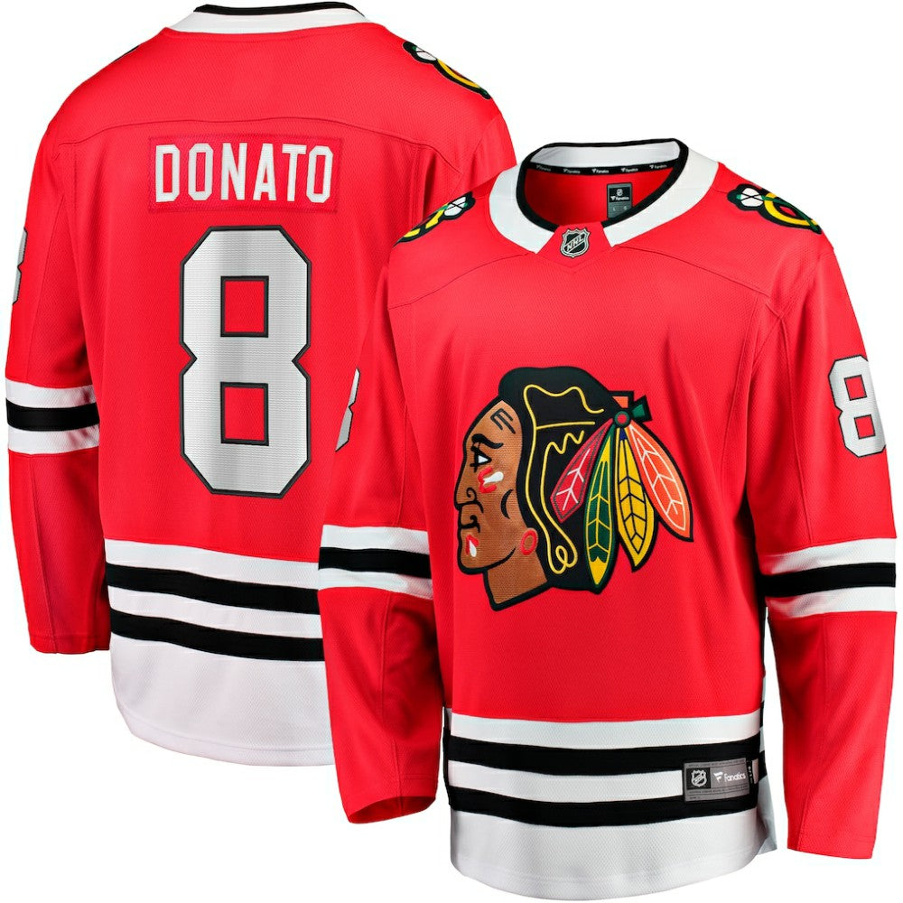 Ryan Donato Chicago Blackhawks Fanatics Home Breakaway Jersey