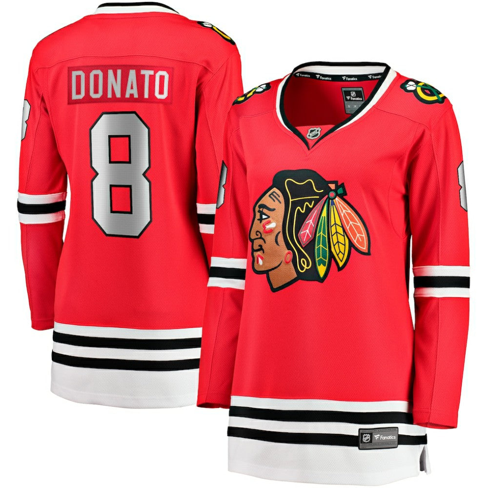 Ryan Donato Chicago Blackhawks Fanatics Women's Home Breakaway Player Jersey