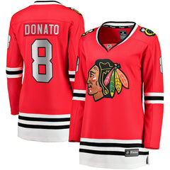 Ryan Donato Chicago Blackhawks Fanatics Women's Home Breakaway Player Jersey