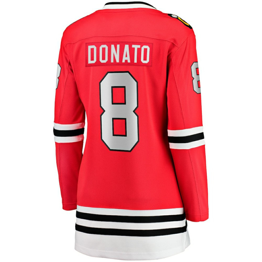 Ryan Donato Chicago Blackhawks Fanatics Women's Home Breakaway Player Jersey