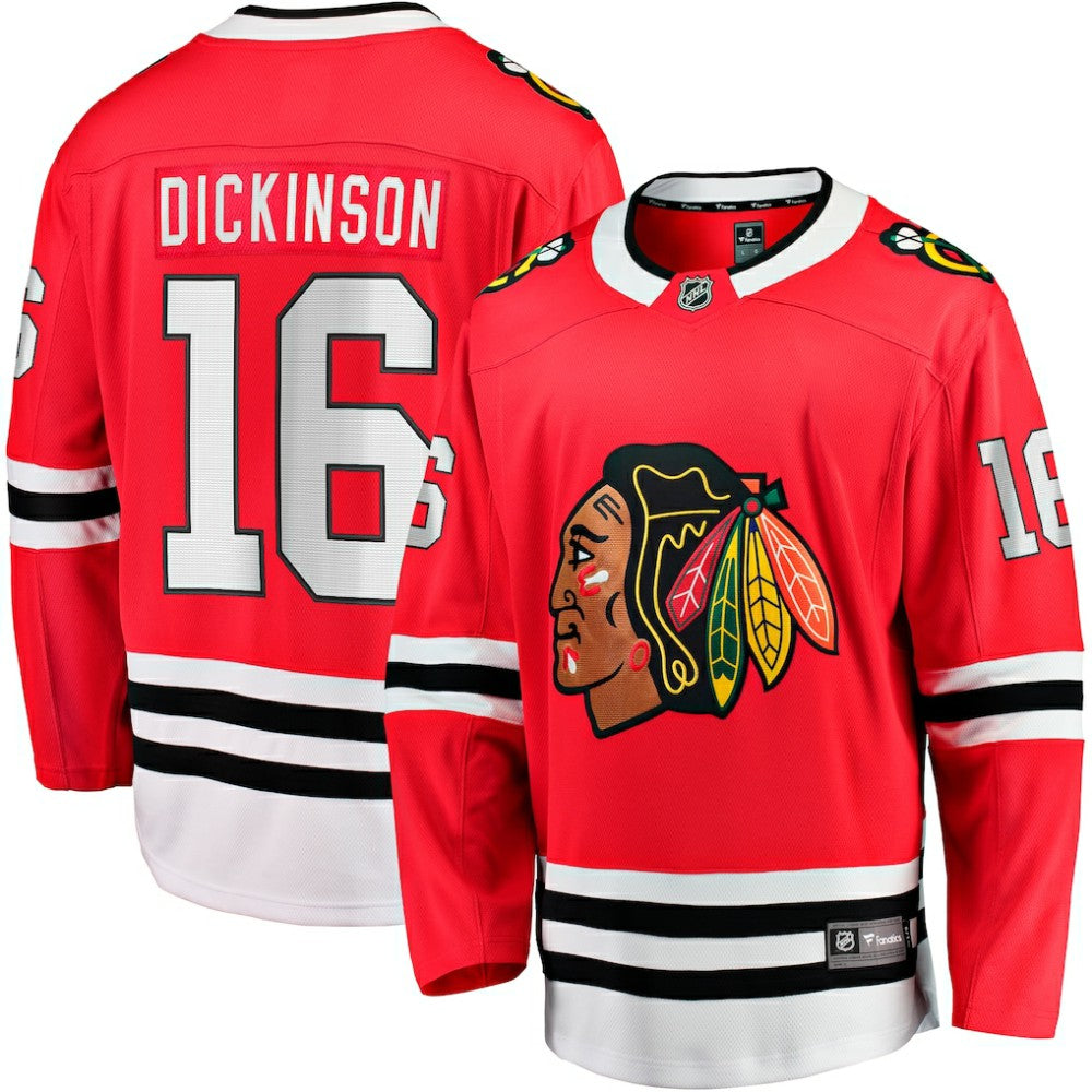Jason Dickinson Chicago Blackhawks Fanatics Home Breakaway Jersey