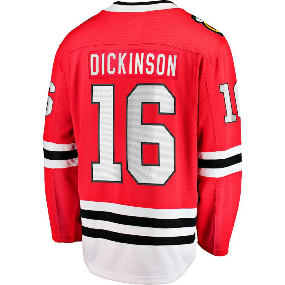 Jason Dickinson Chicago Blackhawks Fanatics Home Breakaway Jersey