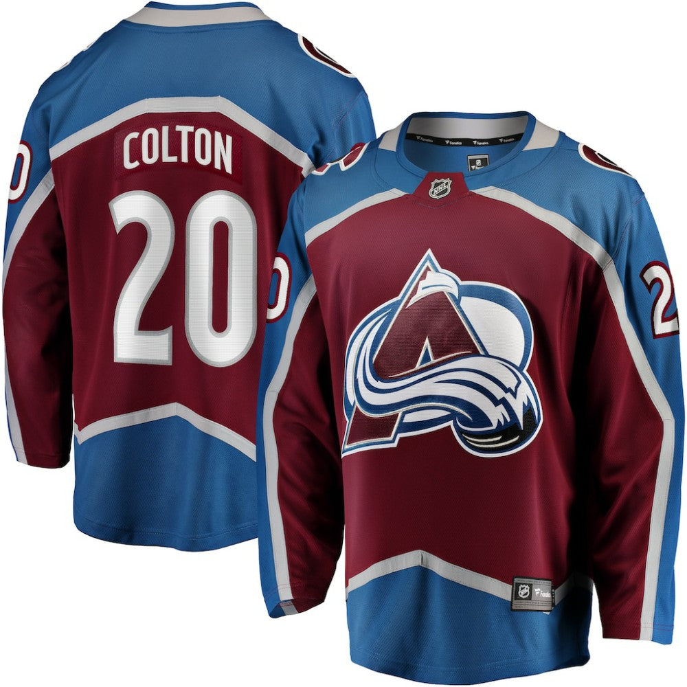 Ross Colton Colorado Avalanche Fanatics Home Breakaway Jersey