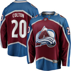 Ross Colton Colorado Avalanche Fanatics Home Breakaway Jersey