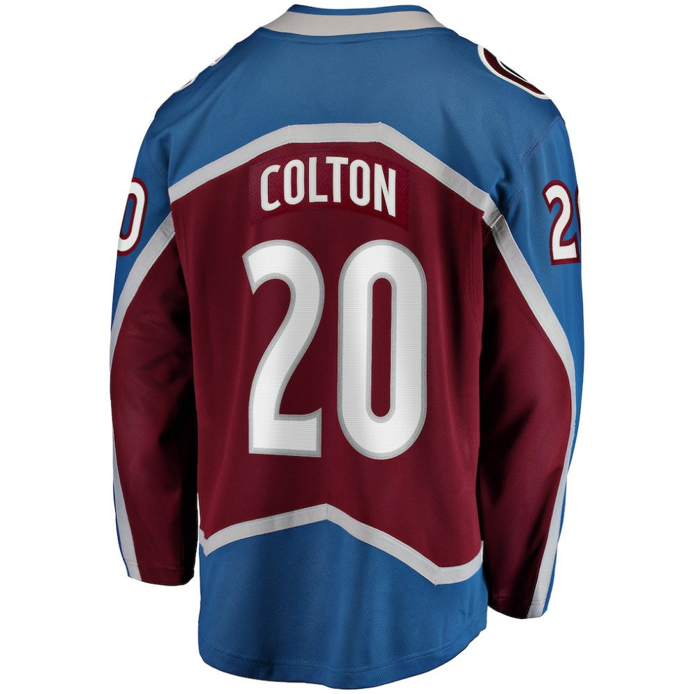 Ross Colton Colorado Avalanche Fanatics Home Breakaway Jersey