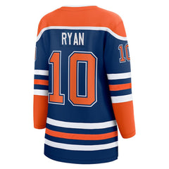 Derek Ryan Edmonton Oilers Fanatics Women's Home Breakaway Player Jersey