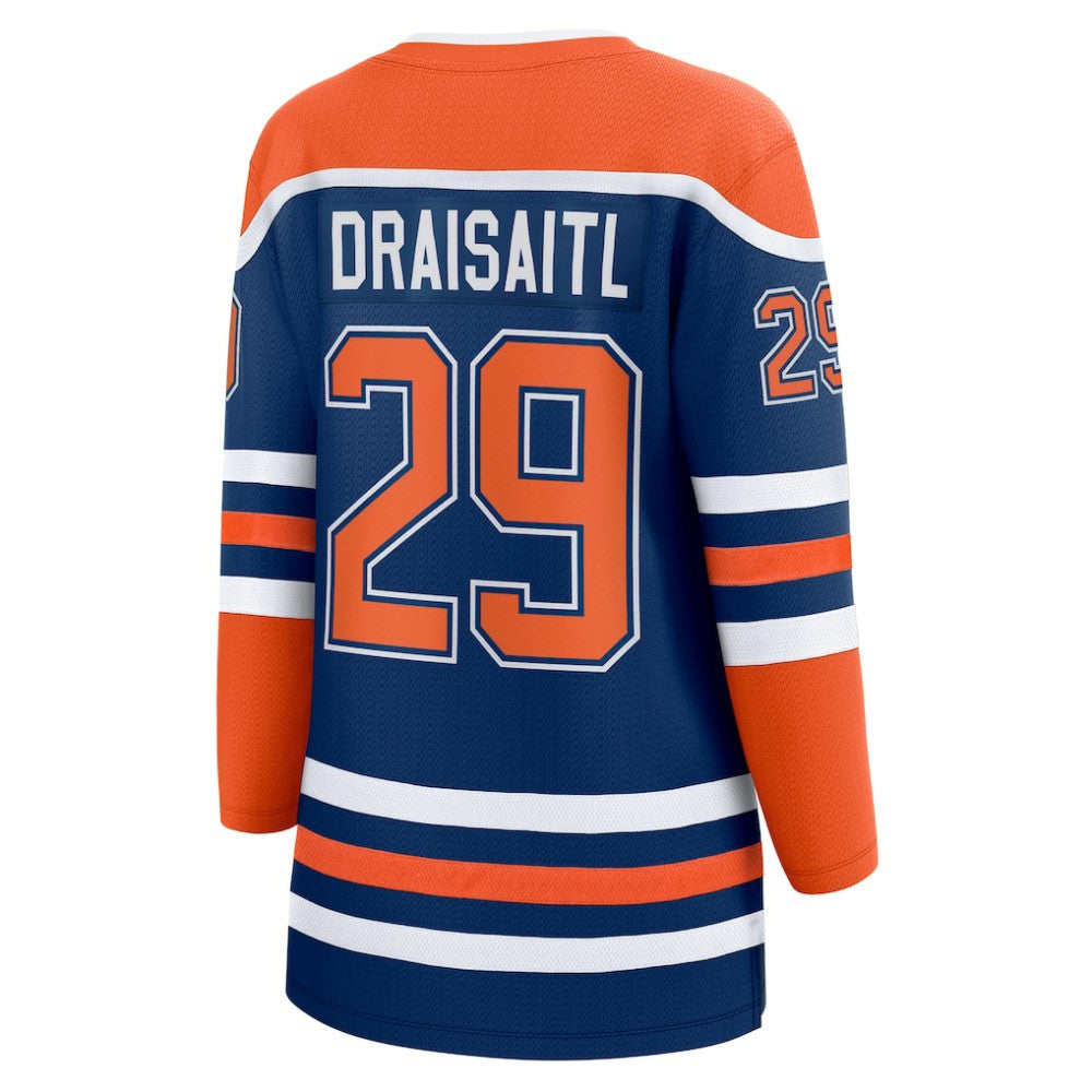 Leon Draisaitl Edmonton Oilers Fanatics Women's Home Breakaway Player Jersey