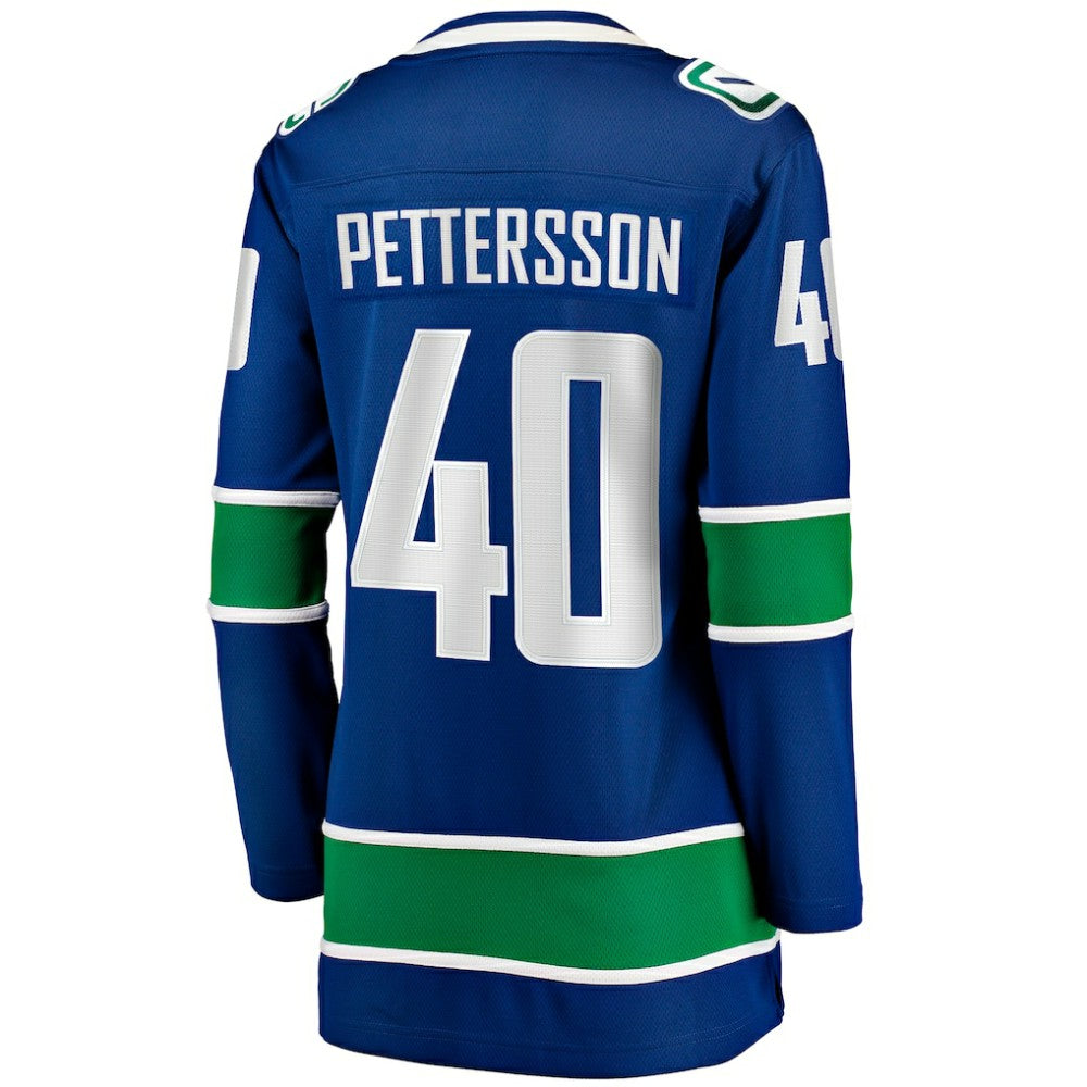 Elias Pettersson Vancouver Canucks Fanatics Women's Home Breakaway Player Jersey