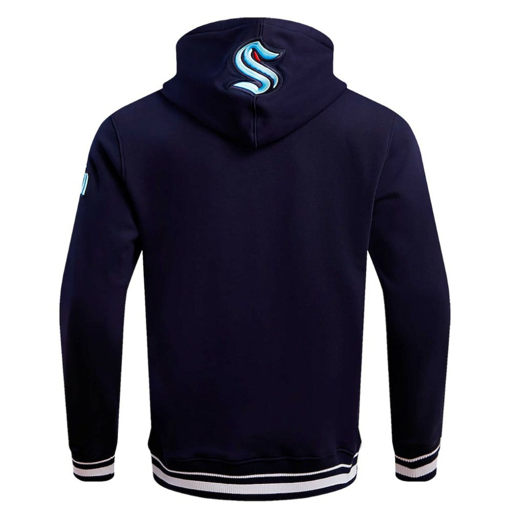 Seattle Kraken Pro Standard Retro Classic Fleece Pullover Hoodie