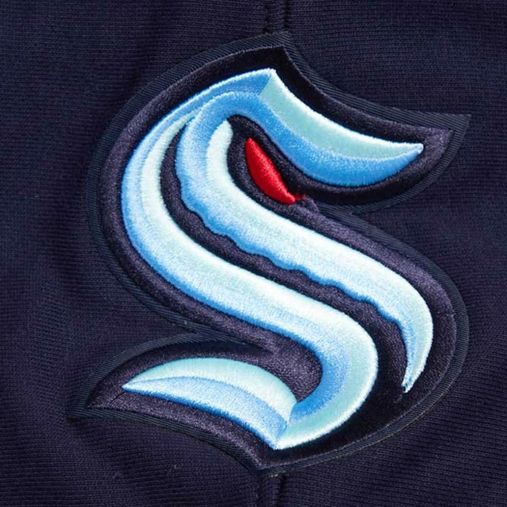 Seattle Kraken Pro Standard Retro Classic Fleece Pullover Hoodie