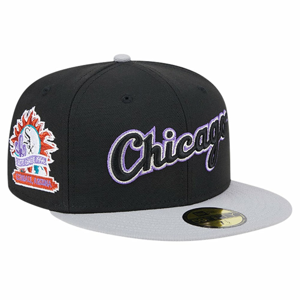 Chicago White Sox  Retro Spring Training 59FIFTY Fitted Hat - Black | New Era