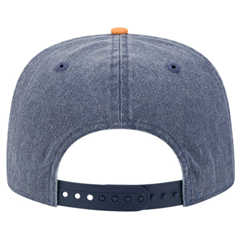 Houston Astros 1986 MLB All-Star Game Pigment Dye Golfer  Snapback Hat - Navy/Orange | New Era
