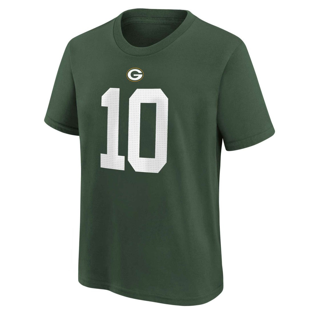 NFL Green Bay Packers Jordan Love  Preschool Player Name & Number T-Shirt