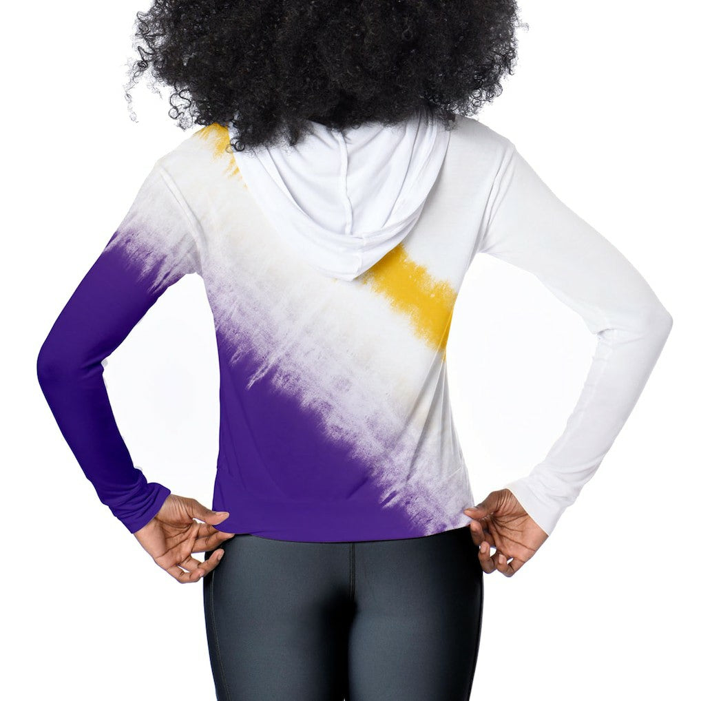 NFL Minnesota Vikings Certo Women's Rundown Lightweight Pullover Hoodie