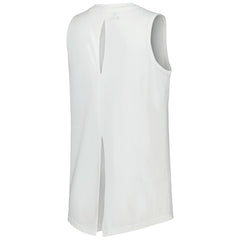 Los Angeles Lakers Levelwear Women's Paisley Peekaboo Tank Top - White shop