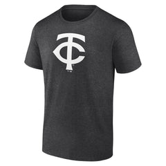 Minnesota Twins Personalized Monochrome Name & Number T-Shirt - Charcoal