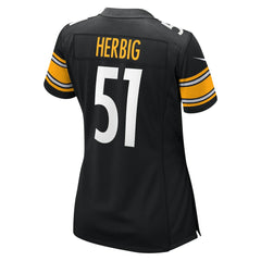 NFL Pittsburgh Steelers Nick Herbig  Women's Game Jersey