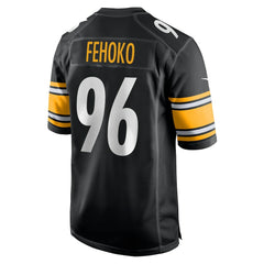 NFL Pittsburgh Steelers Breiden Fehoko  Game Jersey