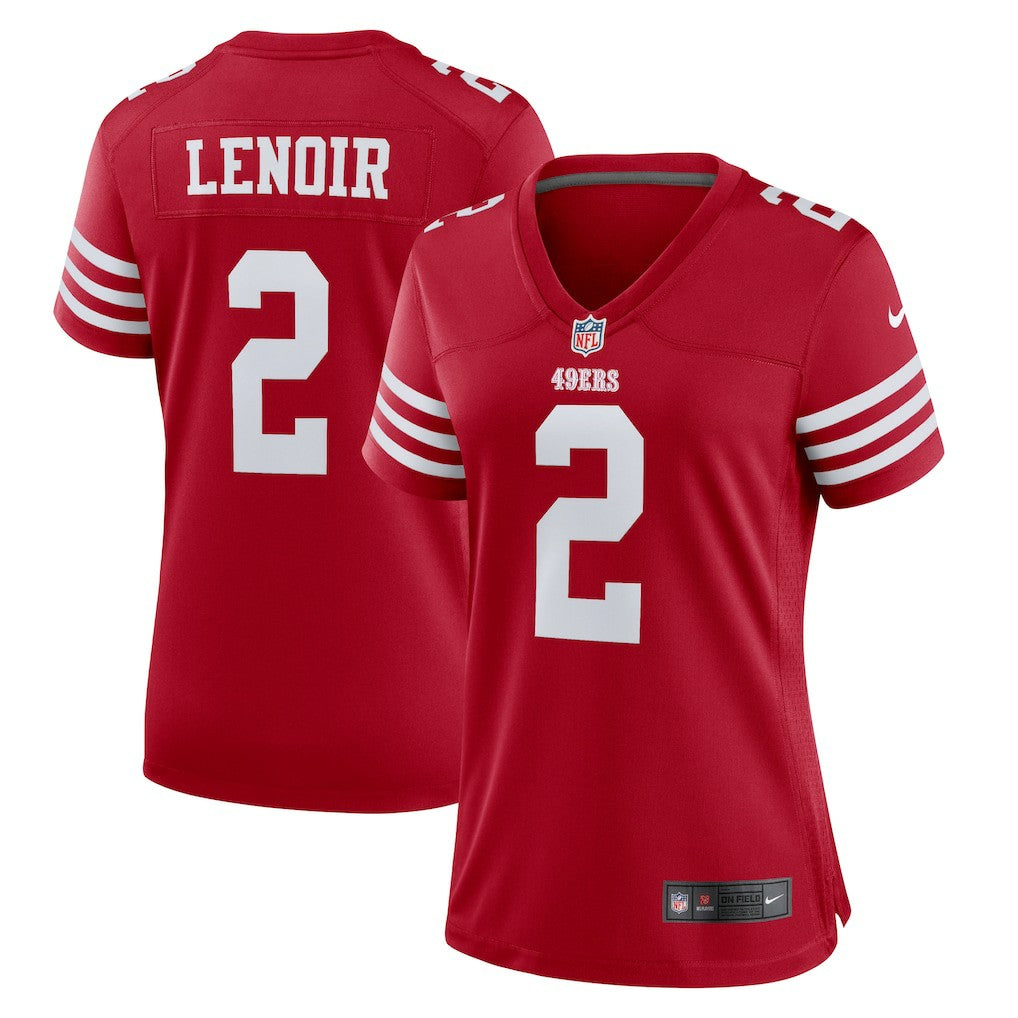 NFL San Francisco 49ers Deommodore Lenoir  Women's Game Jersey