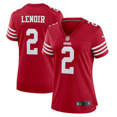 NFL San Francisco 49ers Deommodore Lenoir  Women's Game Jersey