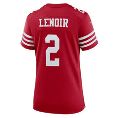NFL San Francisco 49ers Deommodore Lenoir  Women's Game Jersey