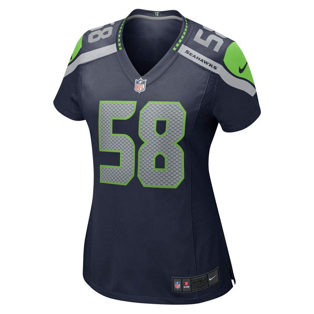 NFL Seattle Seahawks Derick Hall  Women's Team Game Jersey