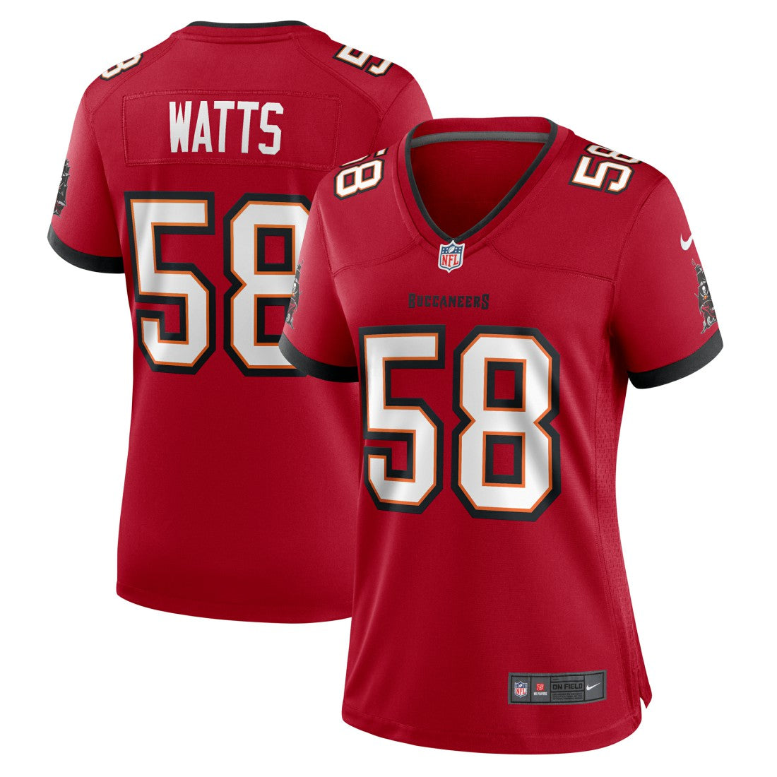 NFL Tampa Bay Buccaneers Markees Watts  Women's Game Jersey