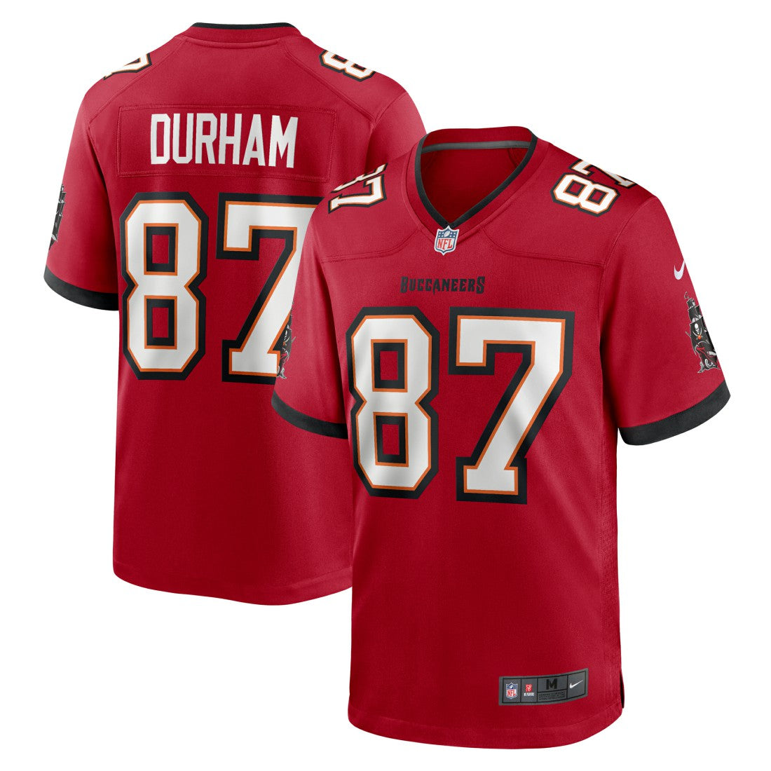 NFL Tampa Bay Buccaneers Payne Durham  Game Jersey
