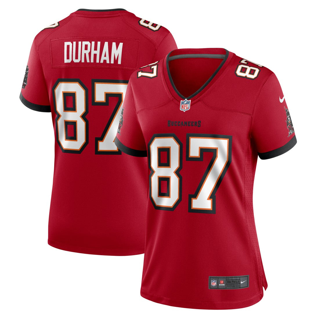 NFL Tampa Bay Buccaneers Payne Durham  Women's Game Jersey