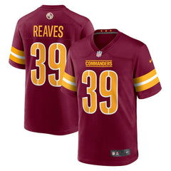 NFL Washington Commanders Jeremy Reaves  Game Jersey