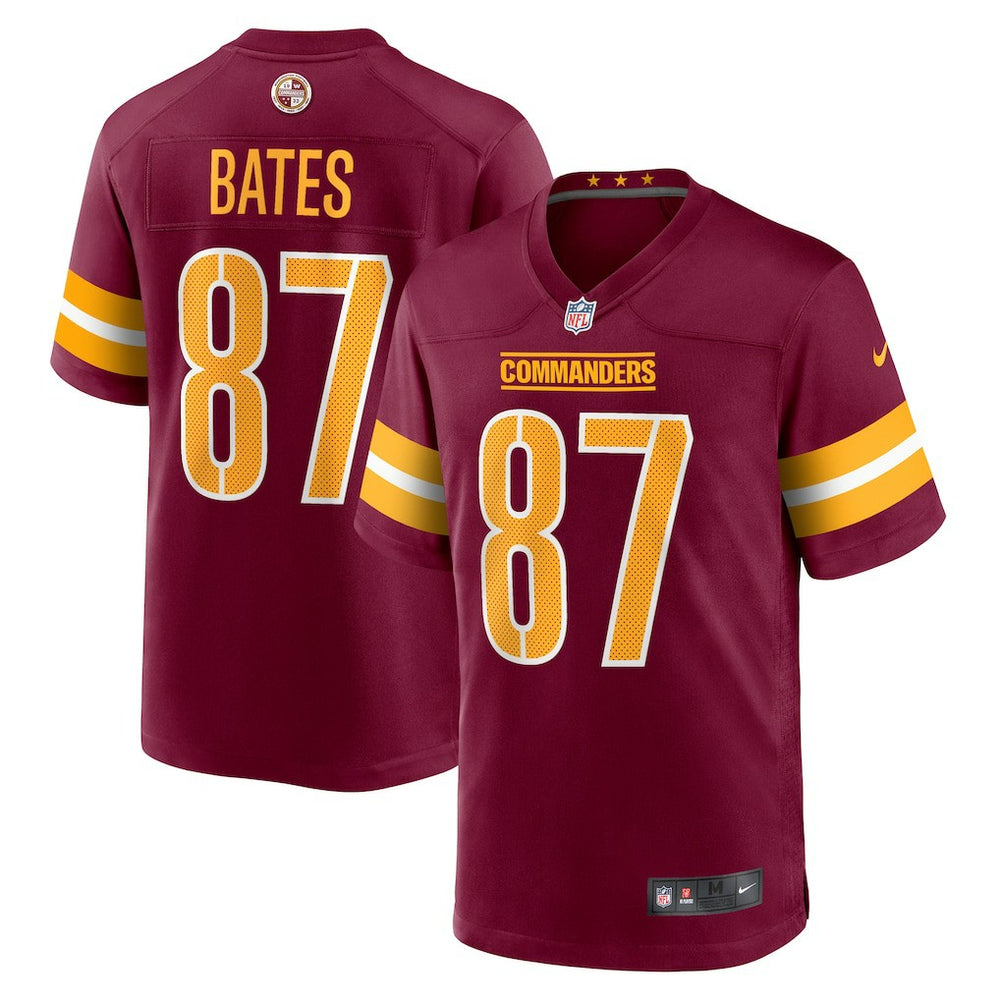 NFL Washington Commanders John Bates  Game Jersey