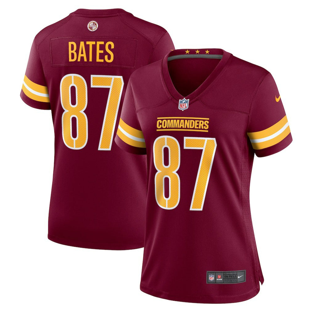 NFL Washington Commanders John Bates  Women's Game Jersey