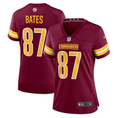 NFL Washington Commanders John Bates  Women's Game Jersey