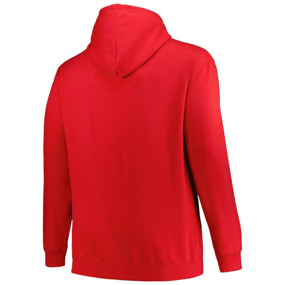 Florida Panthers Profile Big & Tall Arch Over Logo Pullover Hoodie