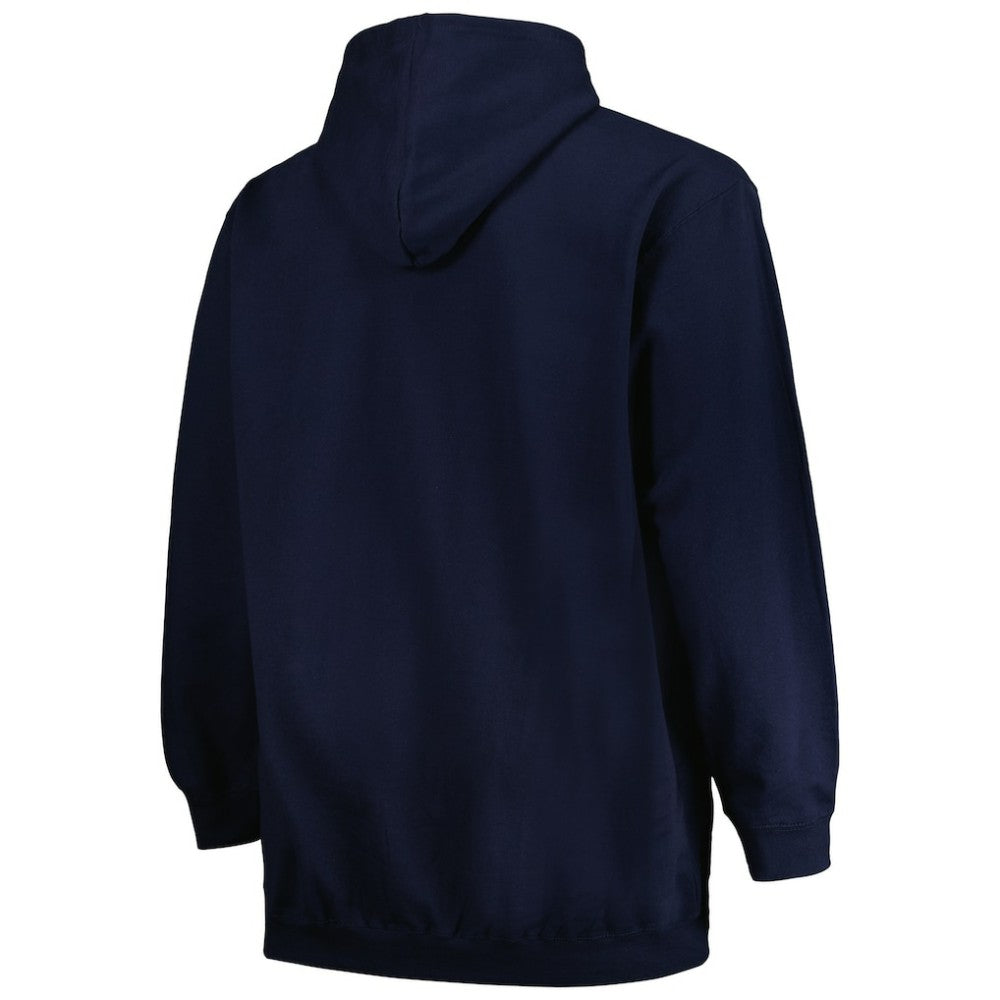 Seattle Kraken Profile Big & Tall Arch Over Logo Pullover Hoodie