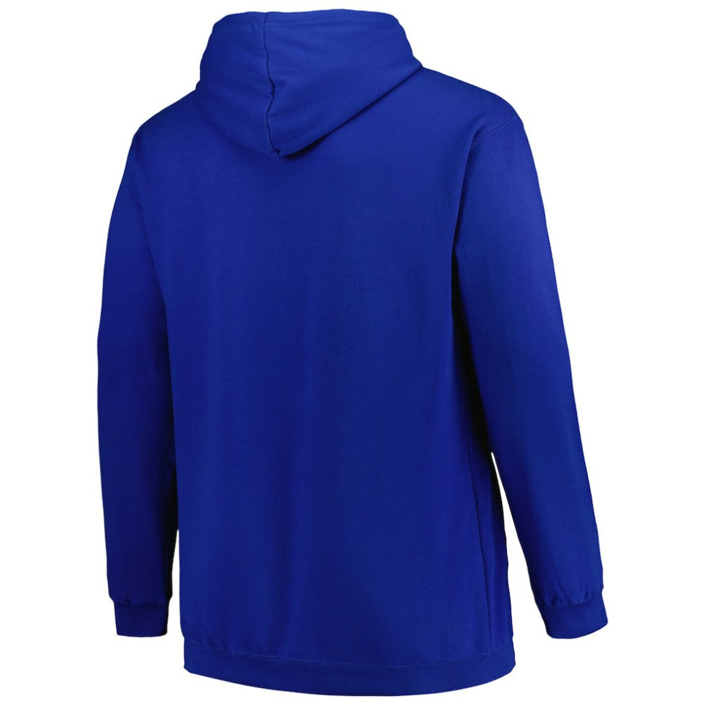 Tampa Bay Lightning Profile Big & Tall Arch Over Logo Pullover Hoodie