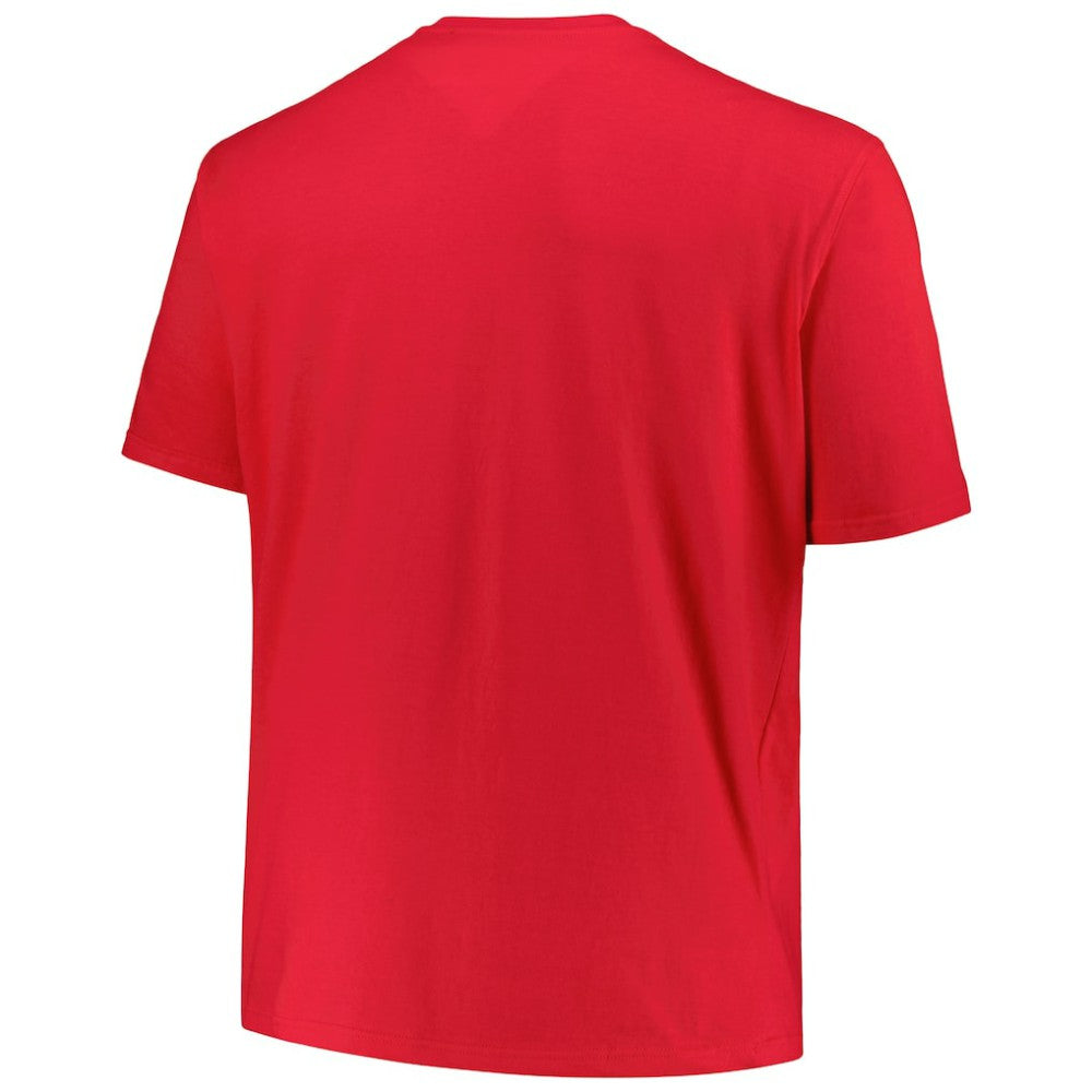 New Jersey Devils Profile Big & Tall Arch Over Logo T-Shirt