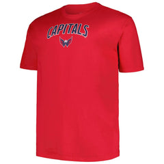 Washington Capitals Profile Big & Tall Arch Over Logo T-Shirt