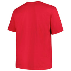 Washington Capitals Profile Big & Tall Arch Over Logo T-Shirt